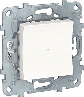 Светорегулятор нажимной без рамки Schneider Electric Unica New 5-200Вт белый